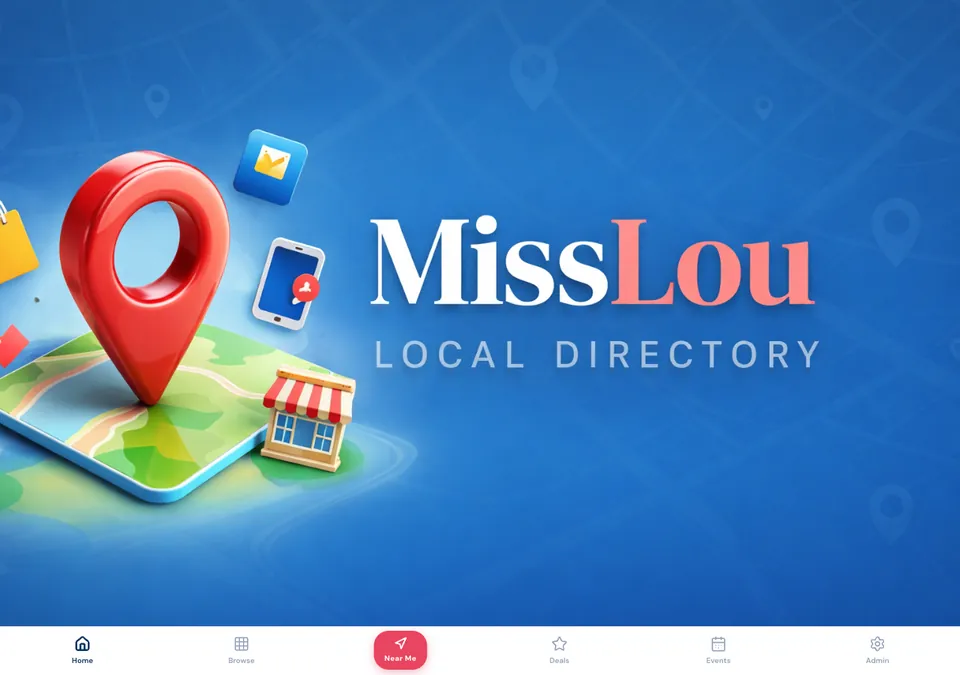 MissLouLocal Digital Directory — Natchez MS web design by VacaySmith Digital